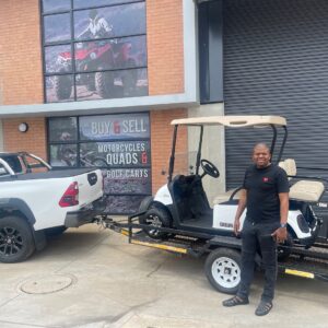 Ezgo RXV 4-seater golf cart