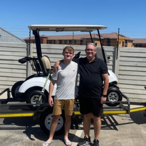 Yamaha golf cart