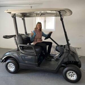 new Yamaha golf cart